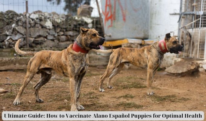 Ultimate Guide: How to Vaccinate Alano Español Puppies for Optimal Health